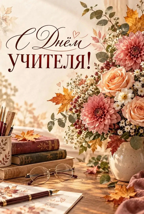 С Днём учителя!
