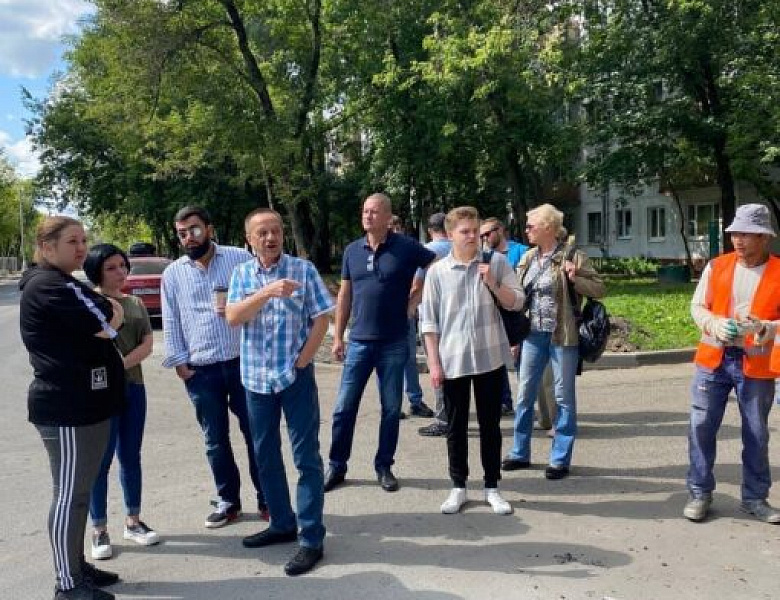 В Перово обсудили содержание и уборку придомовых территорий