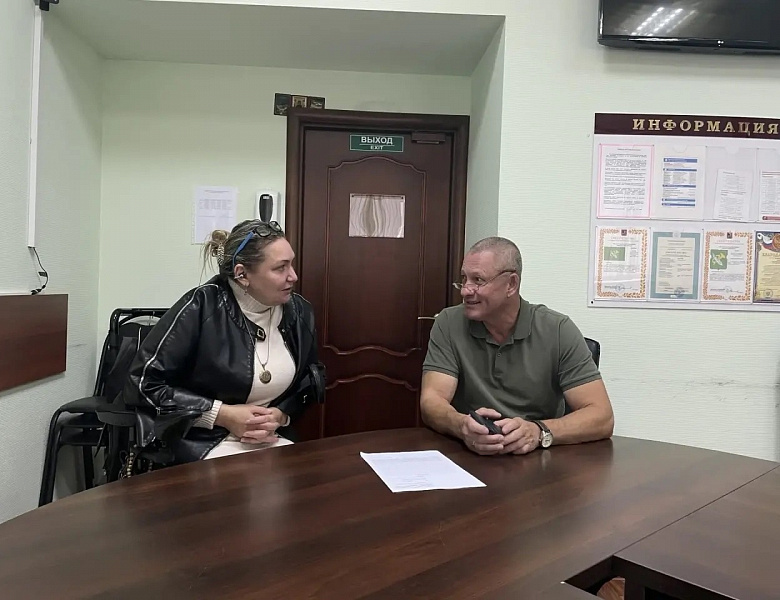 Андрей Тюрин провёл личный приём граждан